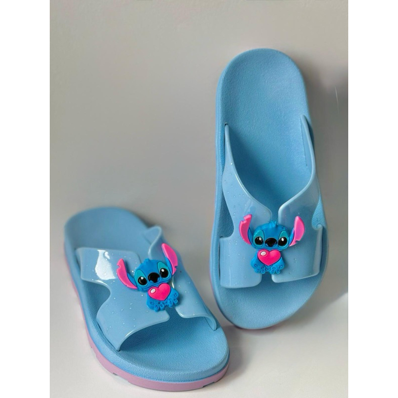 SANDÁLIA Stitch slide Juvenil infantil lançamento menina criança