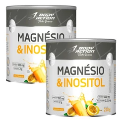 2x Magnésio e Inositol - 210g cada - Bodyaction