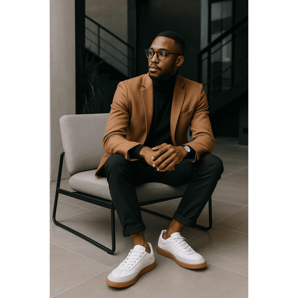 Tenis masculino feminino casual Couro Sintético tons neutros retrô clássico original confortável urbano social