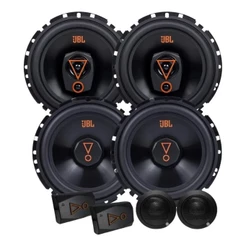Kit 4 Alto falantes 6 Pol. JBL Par 2 vias 62VMS80 + Par Triaxial 6TRMS80 Multiystem 320w Rms 4 Ohms