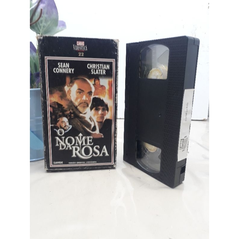 Fita de video Vhs O nome da Rosa ( USADO)