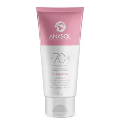 Anasol Protetor Solar Facial Clareador FPS 70 60g