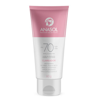 Anasol Protetor Solar Facial Clareador FPS 70 60g