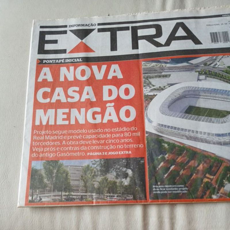 jornal extra estádio flamengo Ivete anitta gretchen rock in Rio Lisboa