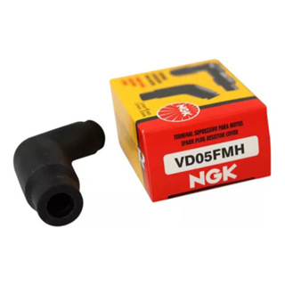 Cachimbo Vela Ngk Vd05fmh Titan Cg 150 04/13 Bros 150 03/14 CBR 450 SR 89/93  CG FAN 150 ESI/ESDI em Oferta na Shopee