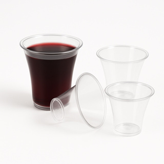Kit C/ 100 Cálice Copinhos De Acrilico Para Santa Ceia em Oferta na Shopee