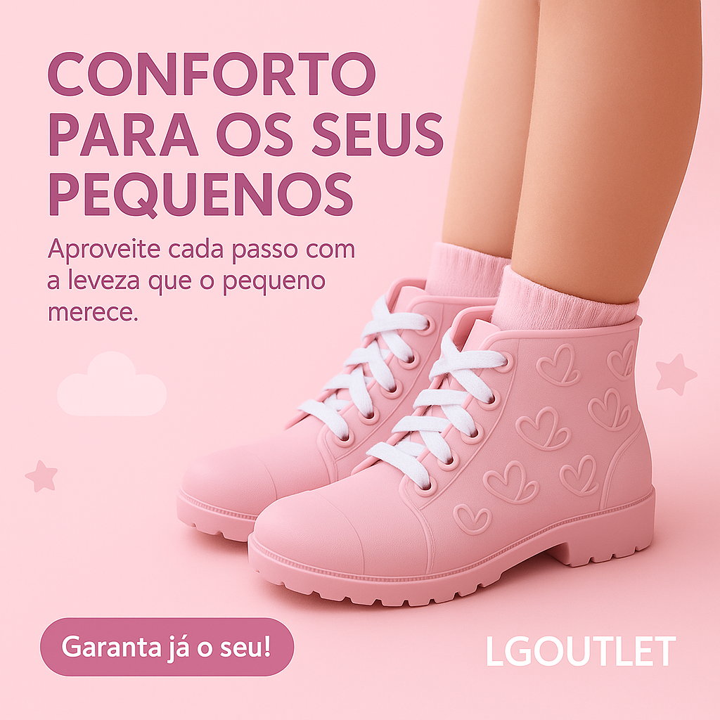 Botinha Feminina Infantil Estilo Coturno Casual Versatil Diversas Cores Promocao em Oferta na Shopee