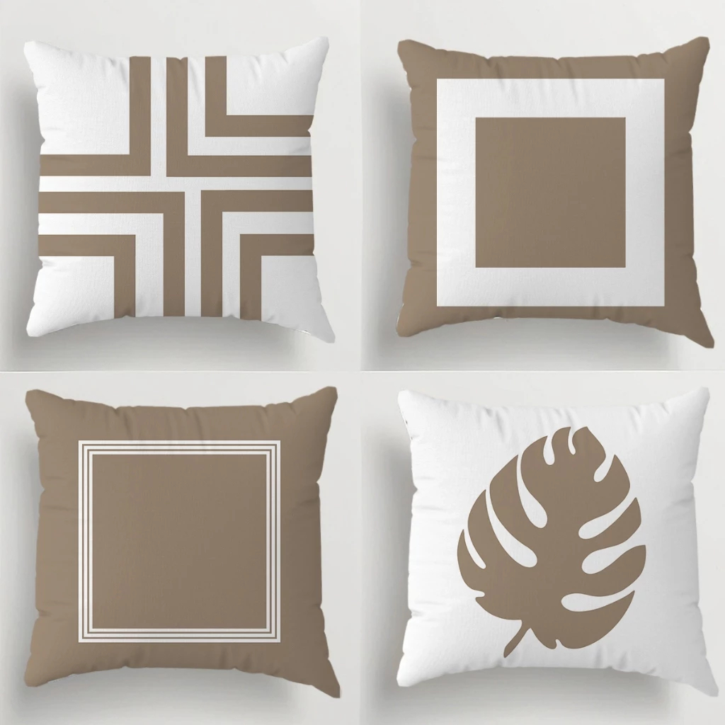 Kit Com 04 Capas De Almofadas Decorativas 45x45