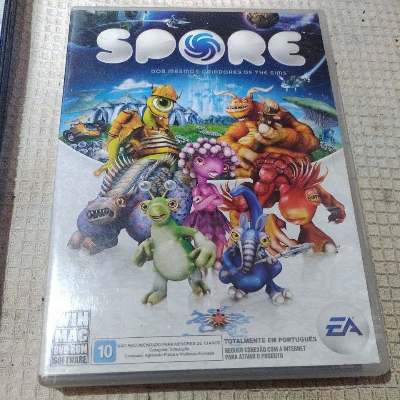 Spore Jogo para PC Em Portugues Dvd-Rom