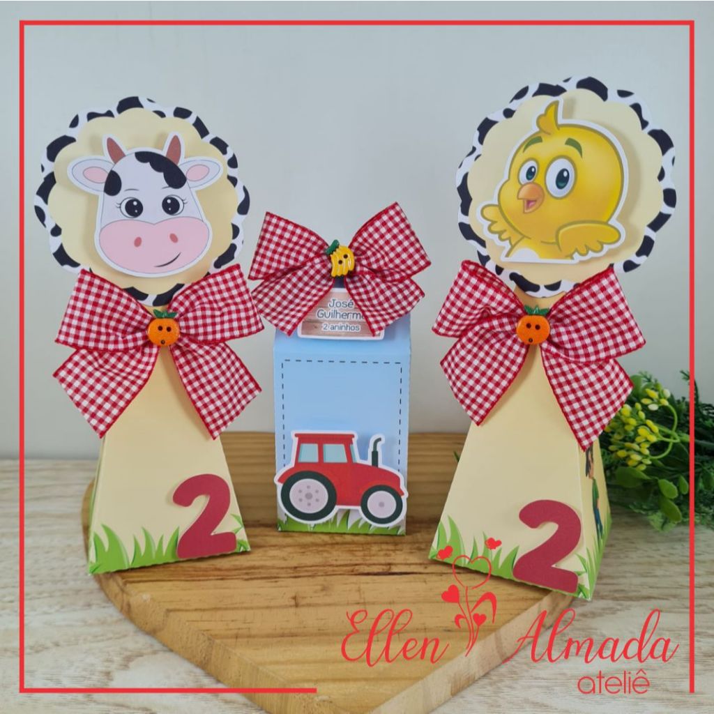 Caixas Personalizadas Fazendinha-Lembrancinhas Personalizadas Fazendinha- Personalizados Fazendinha