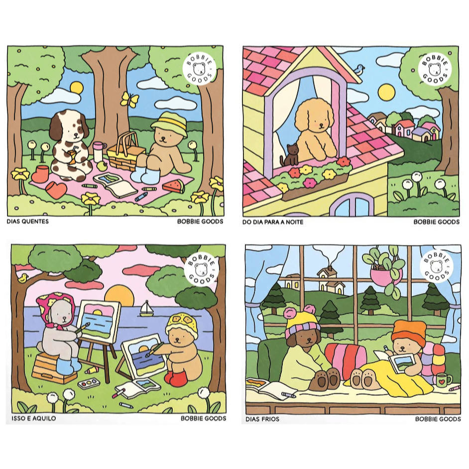 Livro De Colorir Bobbie Goods - Licenciado Brasil -4 Modelos para a sua escolha - ORIGINAL...