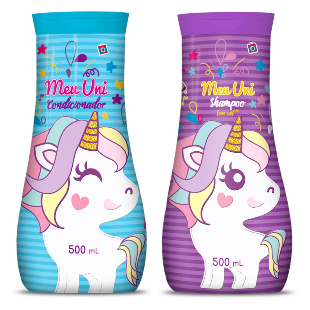 Kit Meu Uni Kids Shampoo e Condicionador 500ml Nutriex