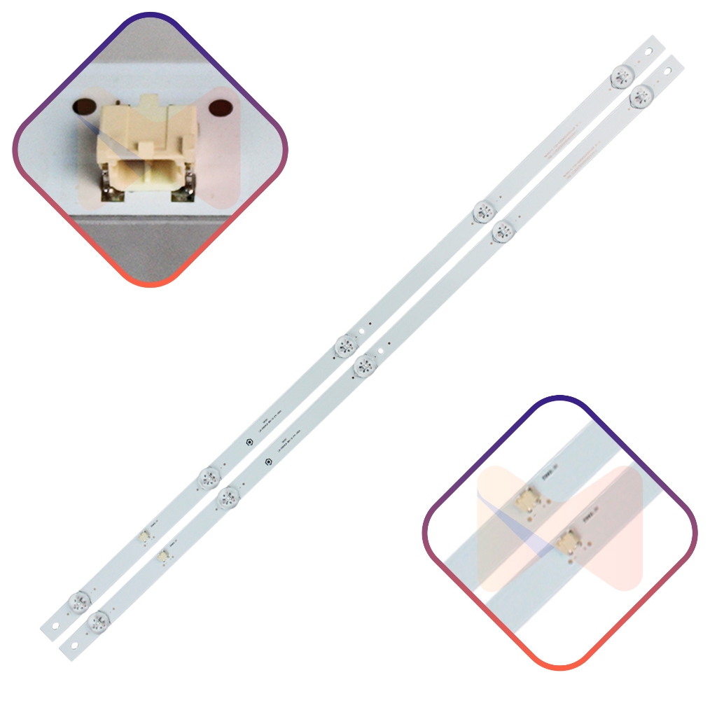 Ptv32G50Sn Ptv32G70rch Ptv32G52 E479275 Ptv32G70sbl Ptv32G50 Kit 2 Barras com 5 Leds