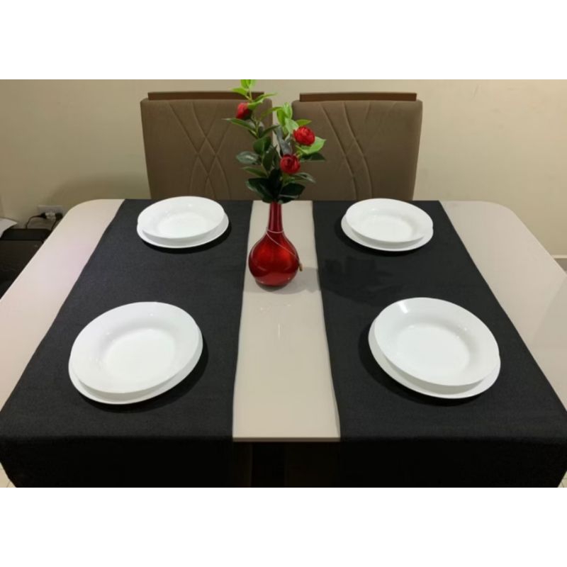 kit 2 peças caminho trilho mesa 0.40x1.40