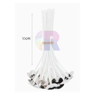 Pavio Parafinado 100% Algodão - 10cm x 2mm | B2030 em Oferta na Shopee