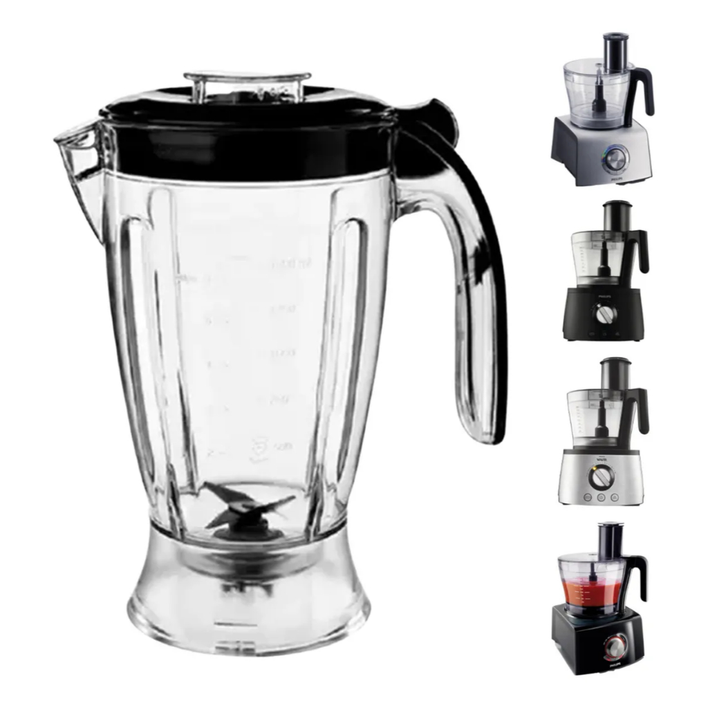 Copo Jarra Liquidificador Walita Revolution Ellite RI7771/ RI7774/RI7775/ RI7776/RI7778 Tampa Preta