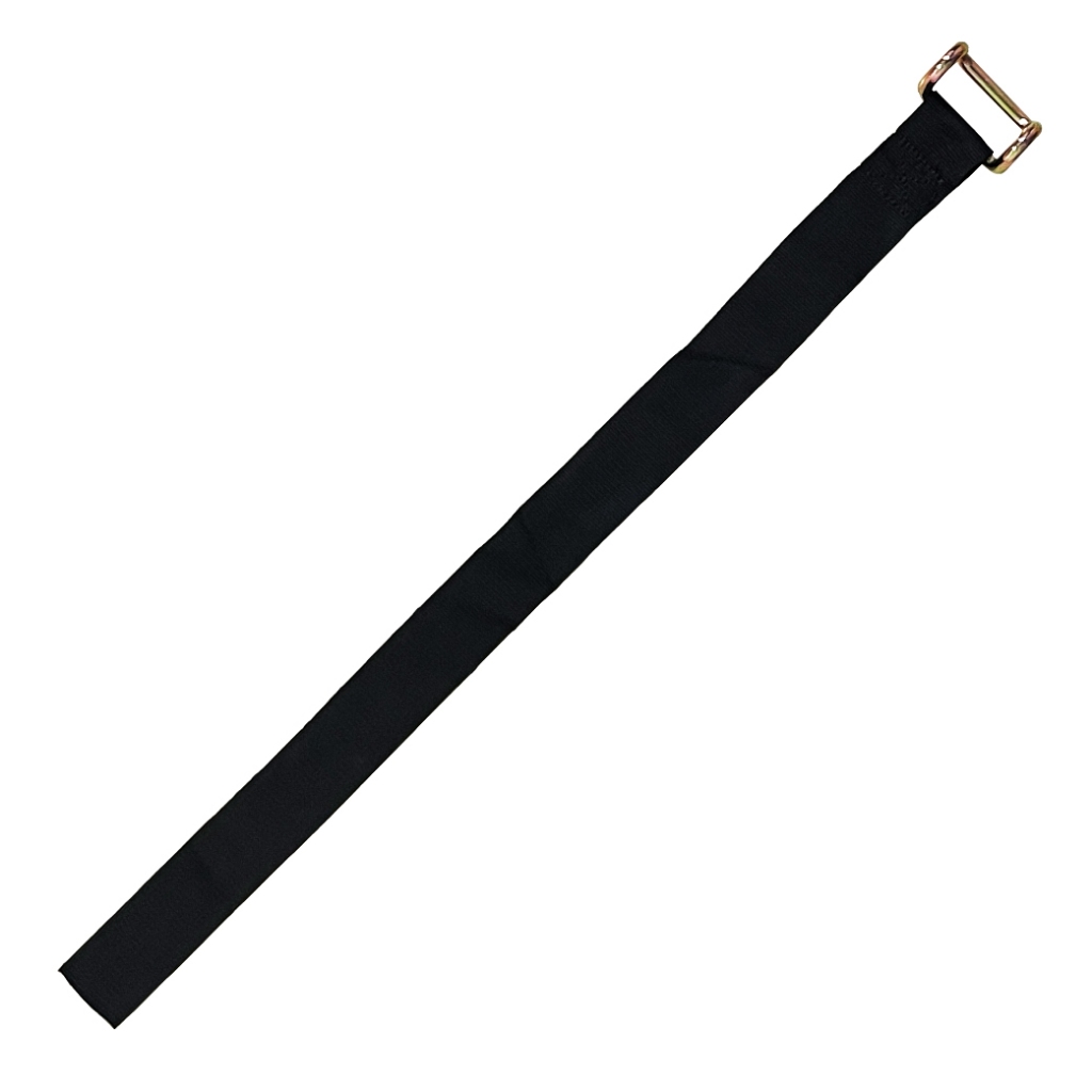 Cinta Fivela Rabicho Para Lona Sider Gancho Garra 70 Cm Preta · foto 2