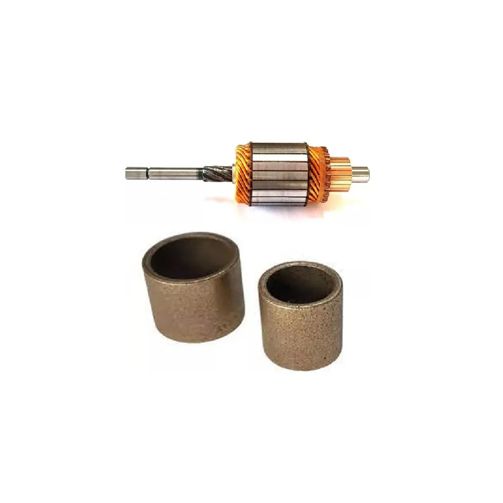 Kit Bucha 2x Motor Partida Wapsa Perkins D10 D20 F1000 Kt11