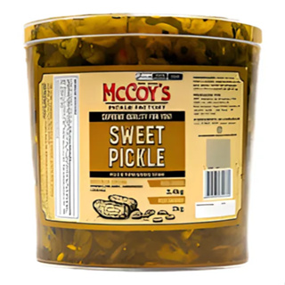 Picles De Pepino Agridoce - Sweet Pickle Mccoy's 3,4kg em Oferta na Shopee