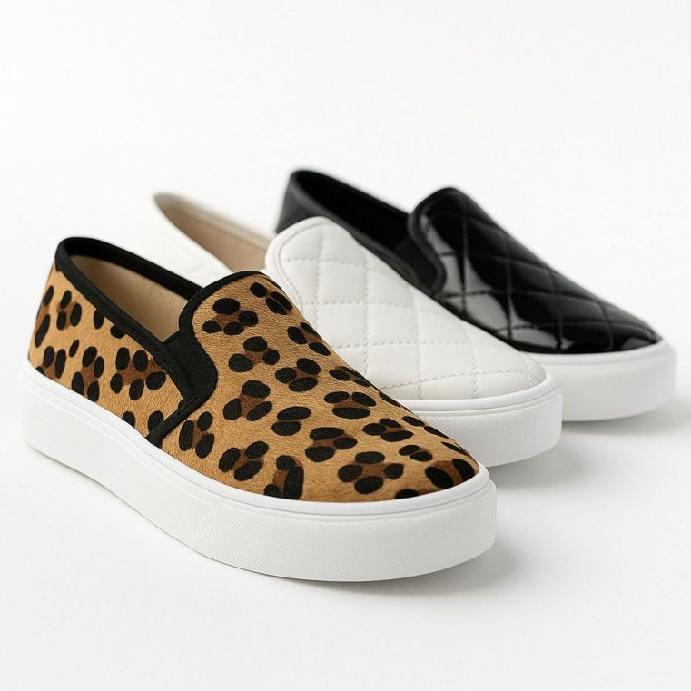 Tenis Slip On Feminino Ultra Confortável