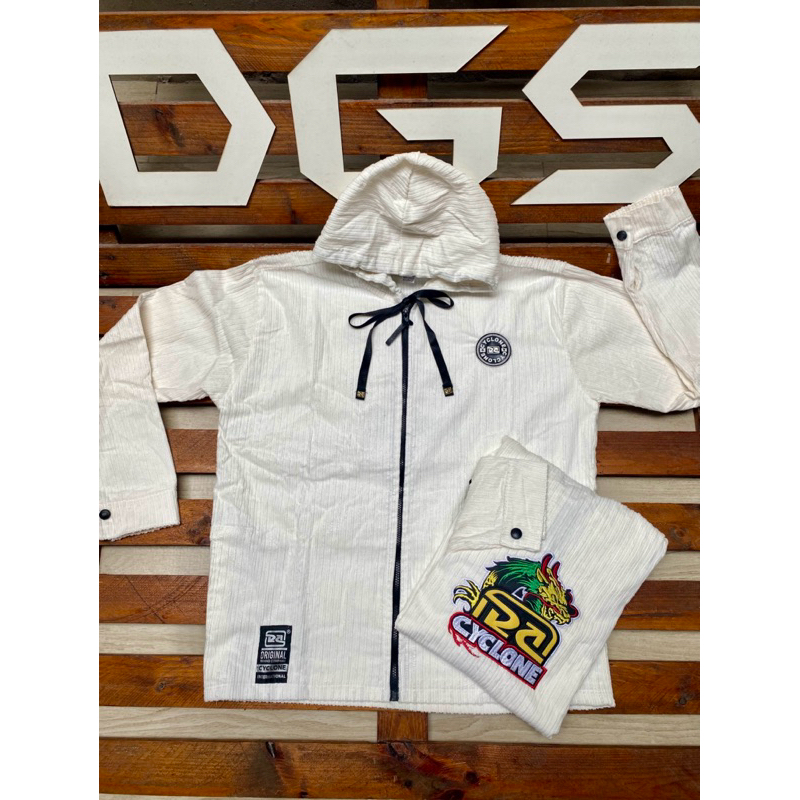 Blusa da Cyclone jaqueta de veludo, Lançamento na promoção