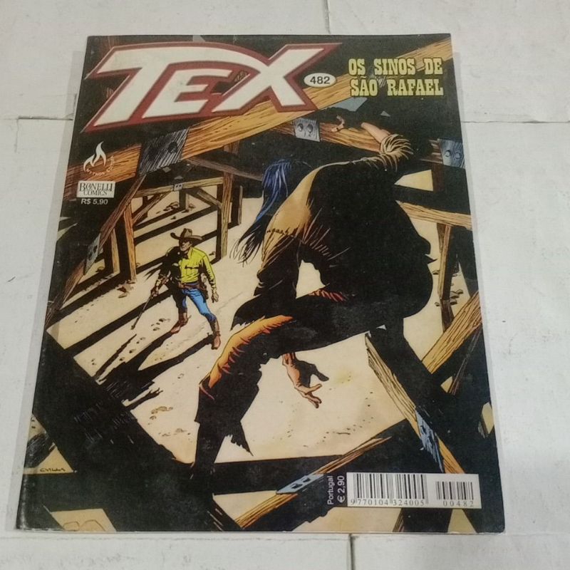 Quadrinho Tex Mensal Numero 482 mythos