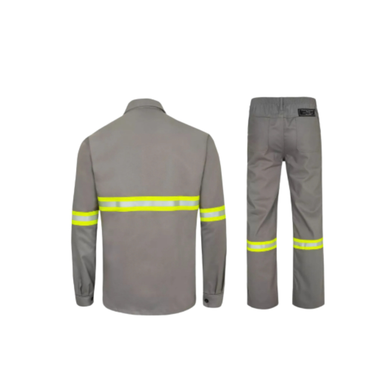 Uniforme Antichama Eletricista Risco 2 Nr10 ATPV 9,6 cal/cm² com refletivo  CA 50790 E 50784