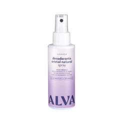 Desodorante Spray Cristal Natural Lavanda Vegano 120ml Alva