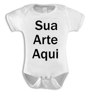 bori bebê branco personalizado com sua arte aqui, LEIA A DESCRIÇÂO! em Oferta na Shopee