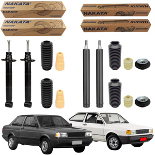 KIT 4 AMORTECEDOR GOL E VOYAGE QUADRADO 1984 A 1996 NAKATA + KIT em Oferta na Shopee