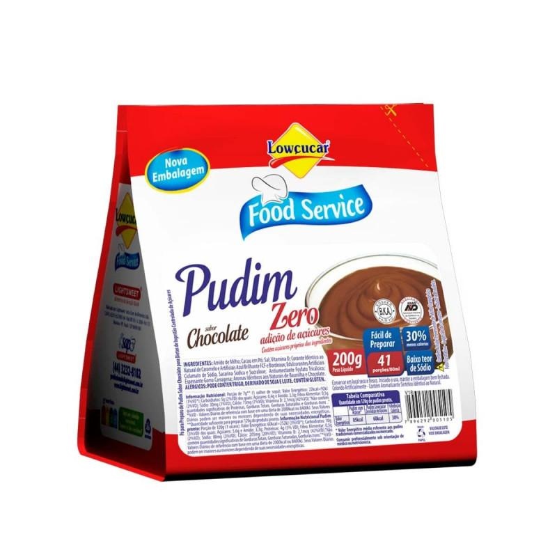 Pudim Lowçucar Zero Açucares Sabores 200G em Oferta na Shopee