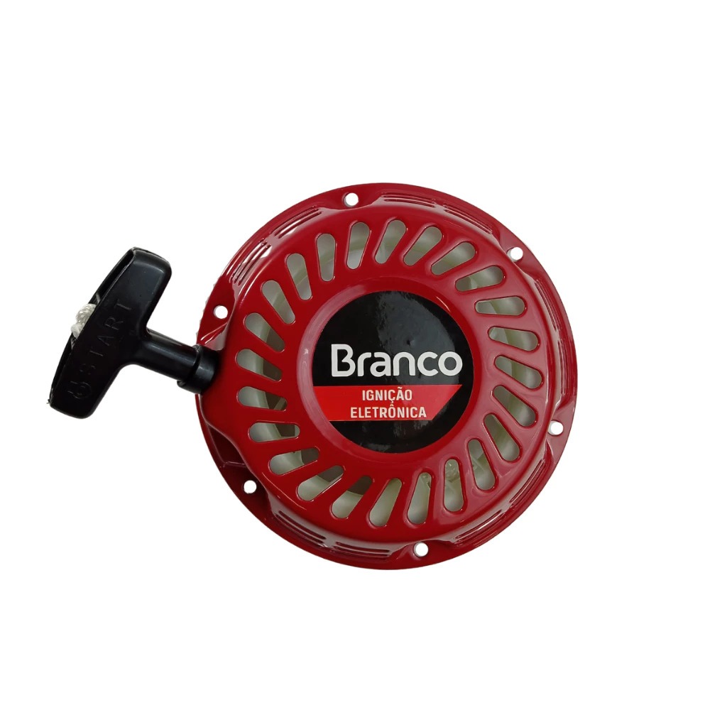 Tampa Partida Retratil Completo Motor B4t 5.5 / 6.5 / 7.0 Branco