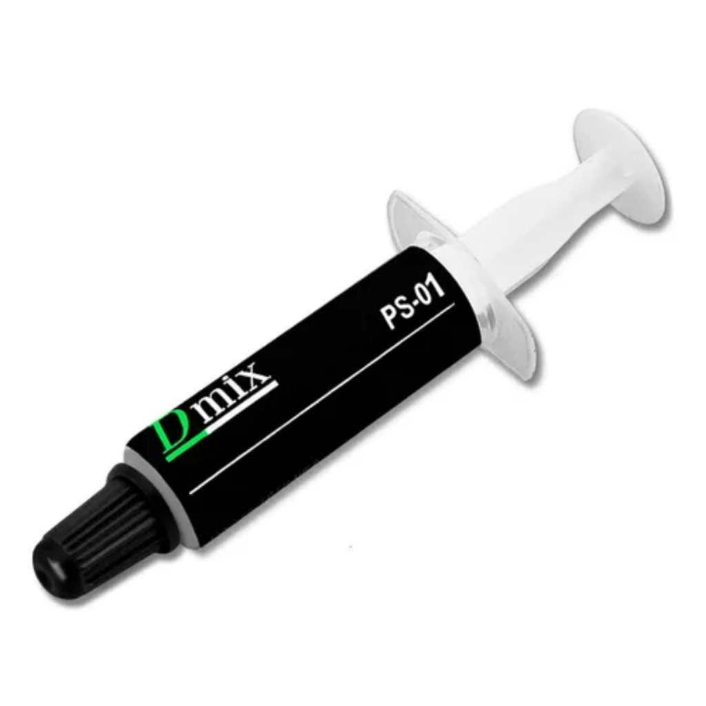 Pasta Térmica Seringa 1g Grease Cinza para Cpu Processador Consoles Vídeo Game