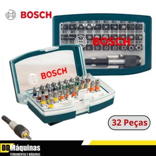 Jogo De Bits de 32 Peças com Adaptador + Estojo - Bosch em Oferta na Shopee