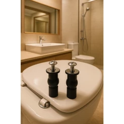 Kit Completo Para Fixação De Tampa Sanitária Com Parafuso