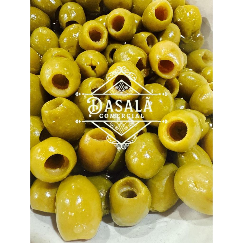 Azeitona Verde Sem Caroço Premium