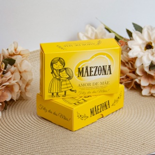 10 Embalagens Caixas para 6 doces e Presentes - Mãezona em Oferta na Shopee