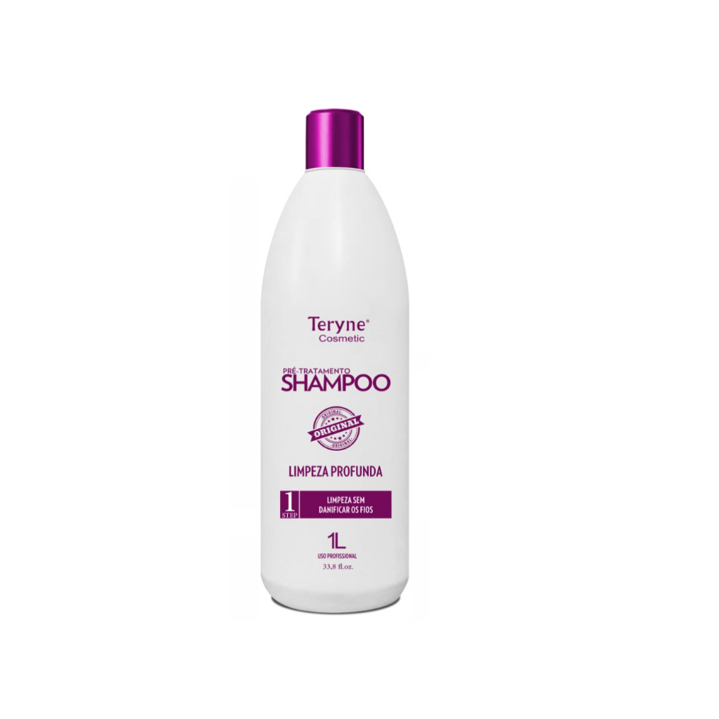 Shampoo De Limpeza Pré Botox E Pré Progressiva 1l Teryne