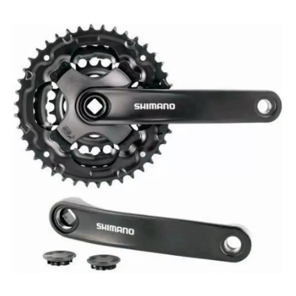 Pedivela Shimano Tourney Ty301 175mm Triplo 42/34/24 Dentes em Oferta na Shopee