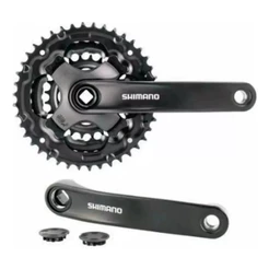 PEDIVELA SHIMANO TOURNEY TY301 175MM TRIPLO 42/34/24 DENTES