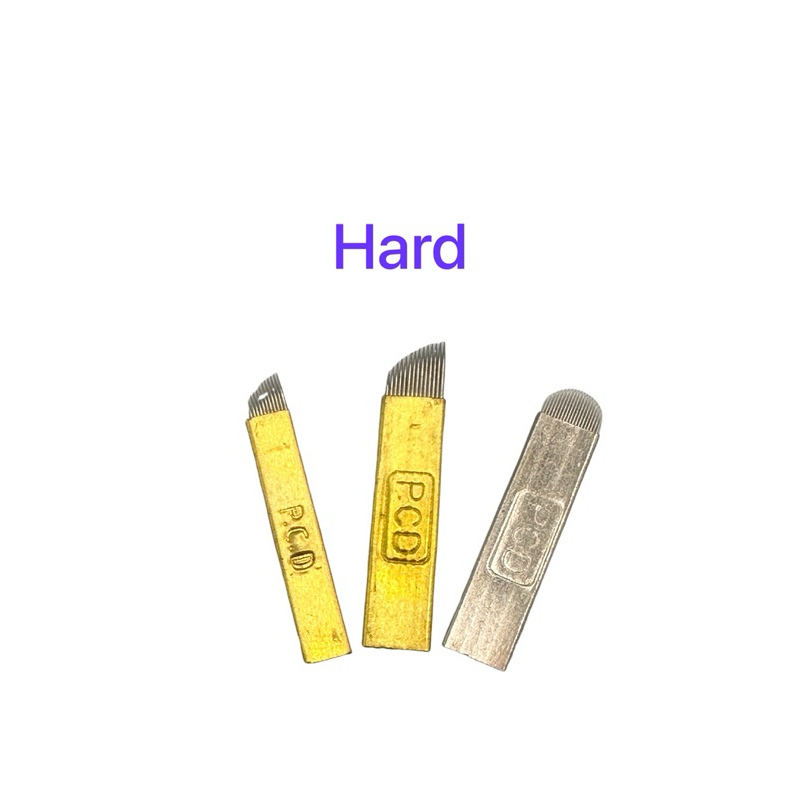 Lâmina Hard 12# 14# 19#U 10unis para Tebori em Oferta na Shopee