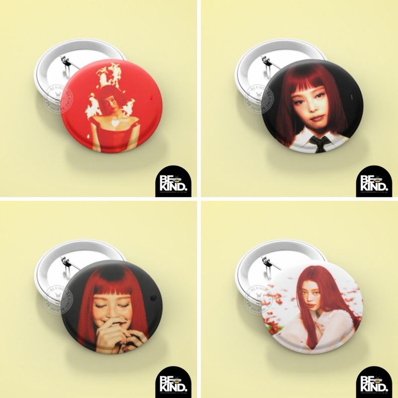 Botton/Broche 4,5cm Personalizados JENNIE KPOP | be kind.