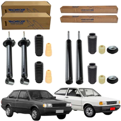 KIT 4 AMORTECEDOR GOL E VOYAGE QUADRADO 1984 A 1996 MONROE + KIT