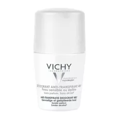 Desodorante Antitranspirante Vichy Roll-on Pele Sensível 48h Com 50ml
