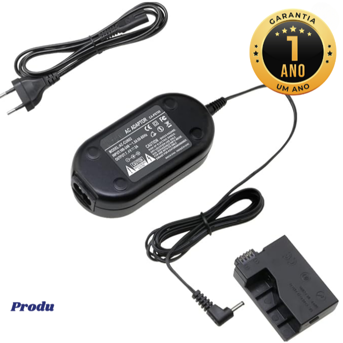 Fonte Bateria Adaptador Carregador Ack-e8 Canon Rebel Eos  T2i T3i T4i T5i 650D Produ em Oferta na Shopee