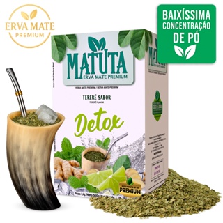 Tereré Premium Erva Mate Matuta – Detox (500g) em Oferta na Shopee