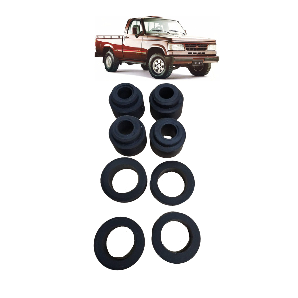 Coxim Calço Da Cabine Chevrolet D20 1993 1994 - Só Borrachas