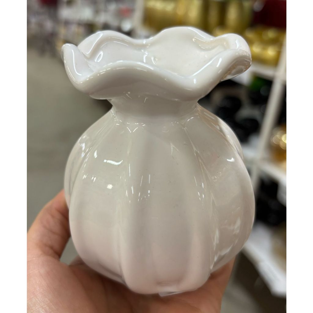 Vaso Cachepot Trouxinha Murano Pequeno Decorativo Em Cerâmica em Oferta na Shopee