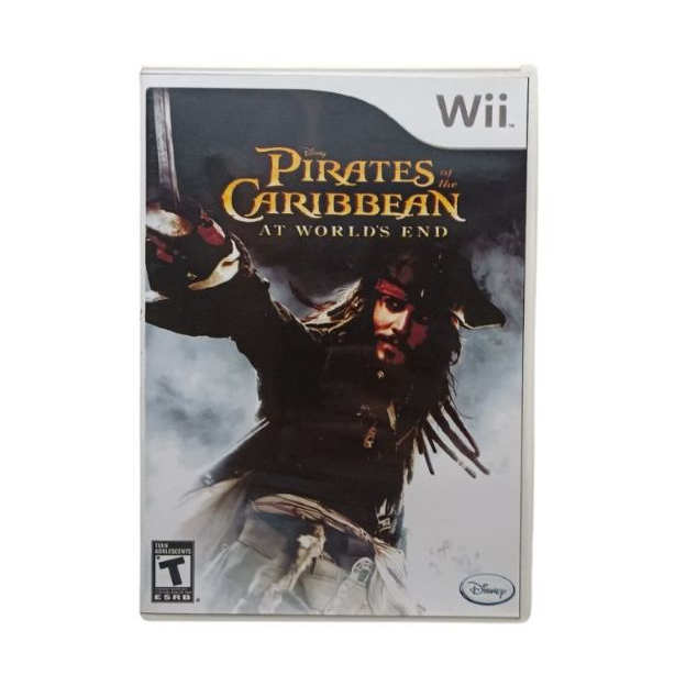 JOGO DE NINTENDO WII - DISNEY PIRATES OF THE CARIBBEAN AT WORLD'S END (USADO).