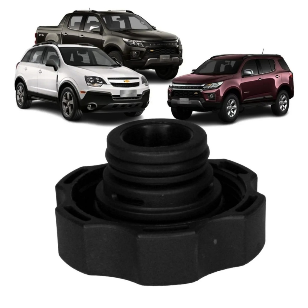 Tampa Reservatorio Água do Radiador GM Chevrolet Captiva 2.4 3.0 3.6 2008 a 2016 Novo TanClick c/NF em Oferta na Shopee